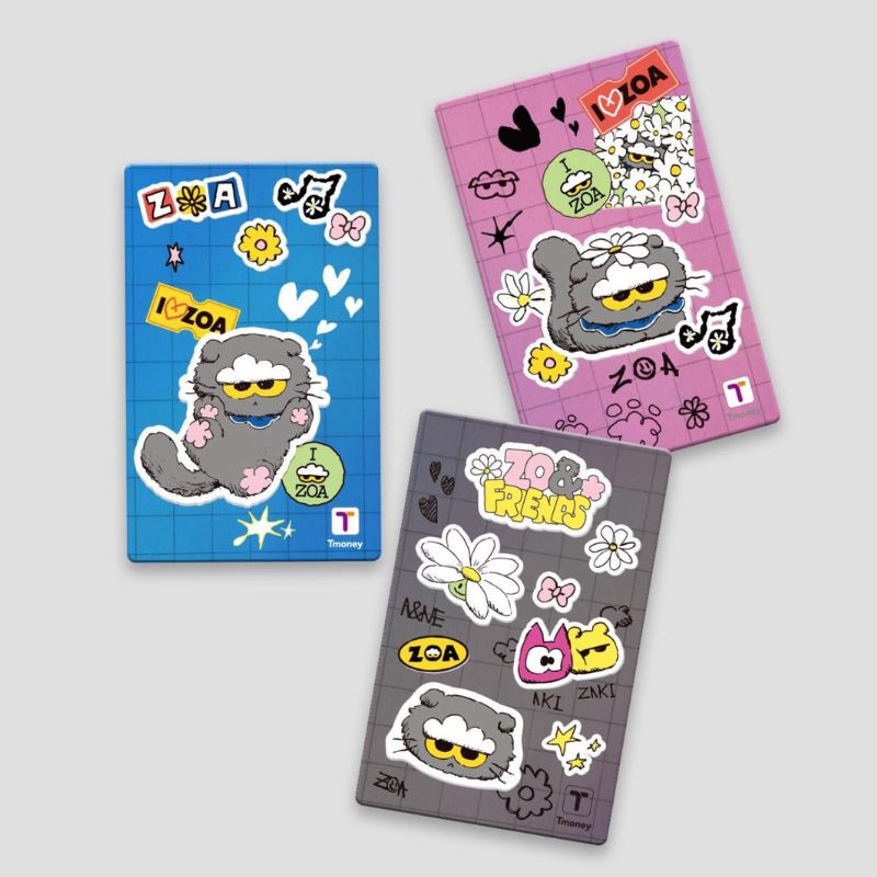 ZO&FRIENDS G-DRAGON tmoney 韓国 交通カード セット IPX × G-DRAGON の人気キャラクターZO&FRIENDSがTmoney とコラボ