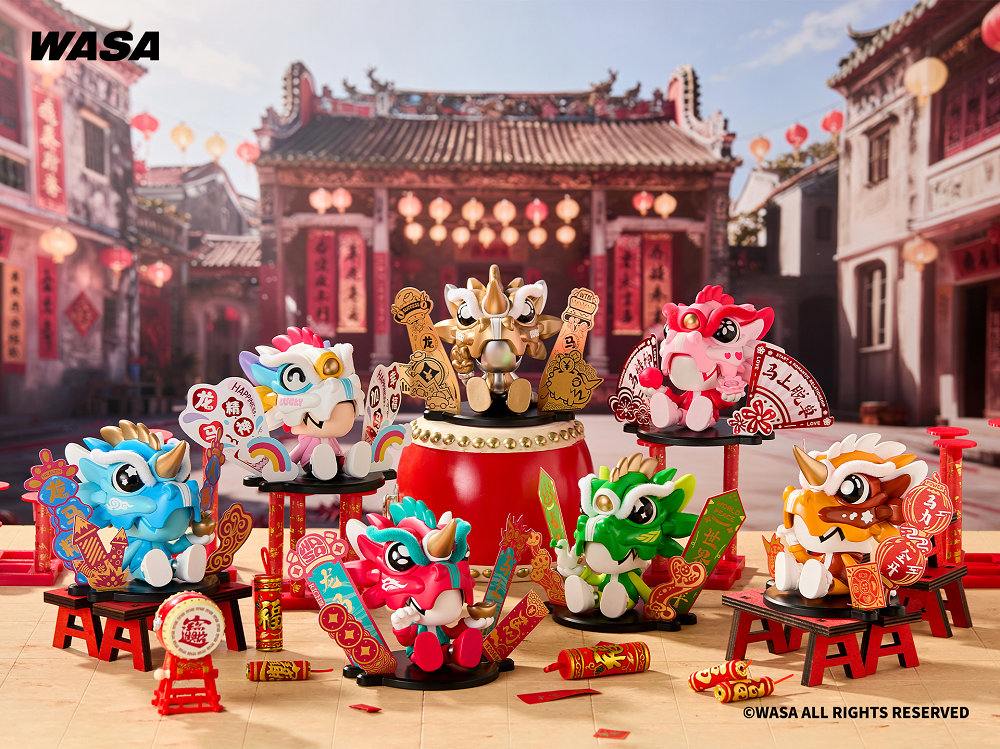 WASA TOY WASA龍龍馬精神開運龍盲盒套組(6入)