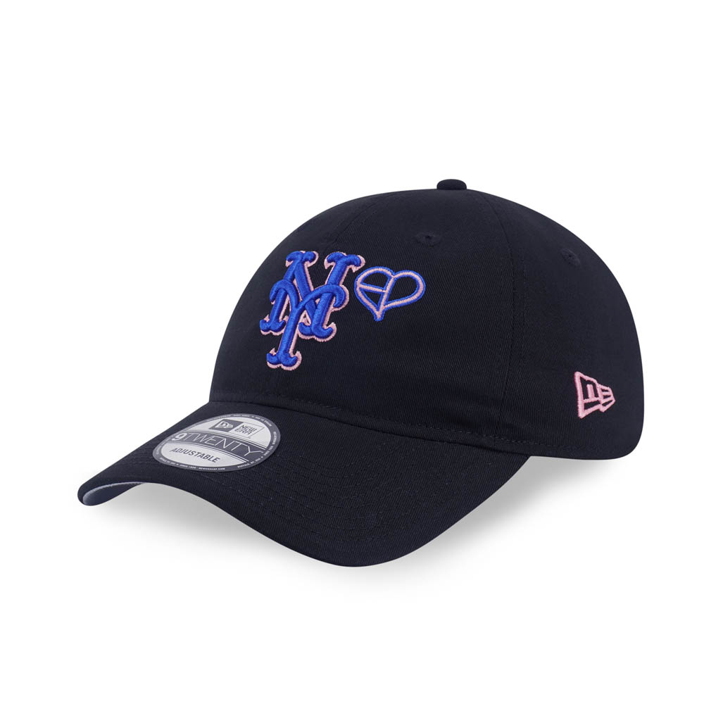 NEW ERA 男女9TWENTY NE x BLACKPINK X MLB 紐約大都會黑NE14958066