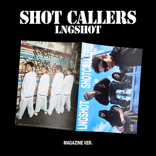 LNGSHOT - 迷你專輯[SHOT CALLERS] (MAGAZINE版) | 熱銷推薦| 微樂客