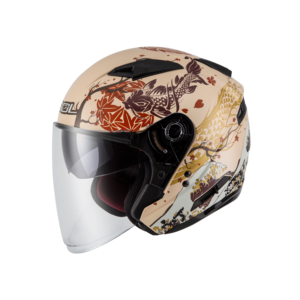 SOL Helmets SO-7E 浮世繪開放式安全帽｜SOL安全帽官網