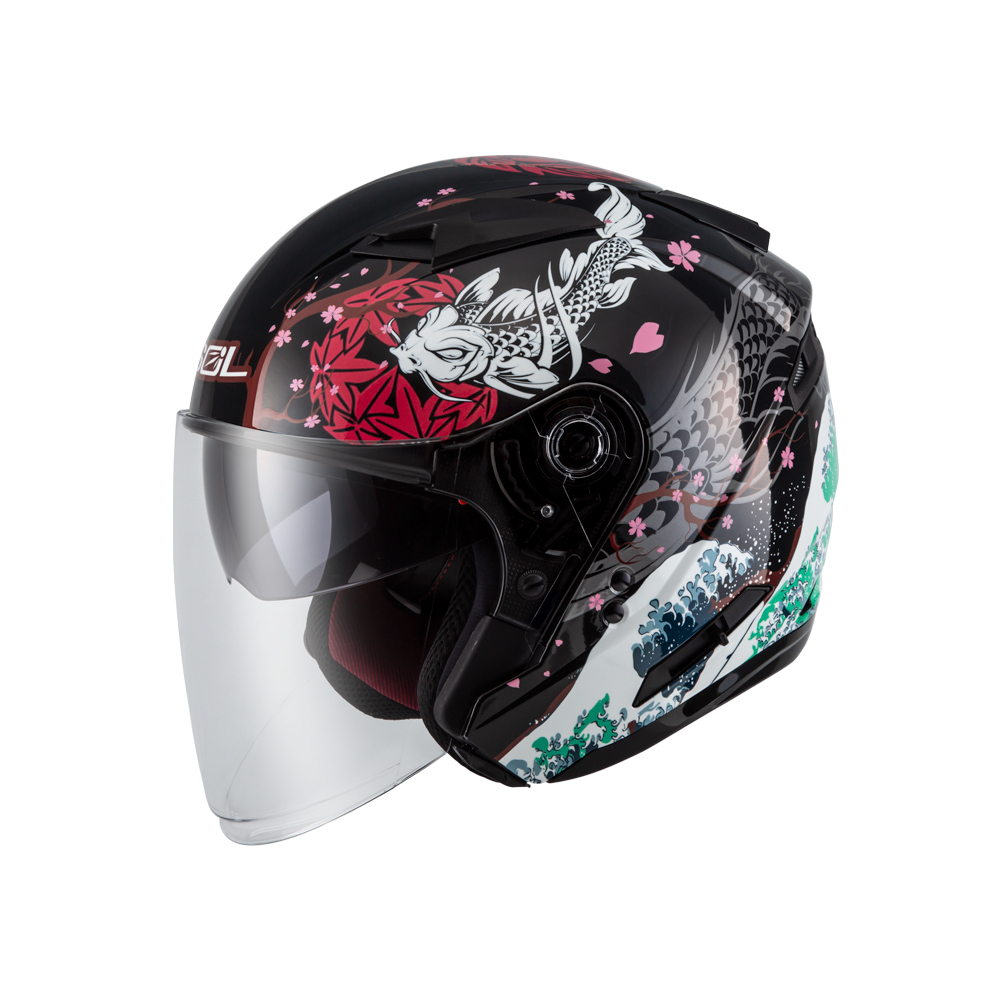 【日本未発売】SOL SO-7E 浮世絵 ジェットヘルメット Lサイズ SOL Helmets SO-7E 浮世繪開放式安全帽｜SOL安全帽官網