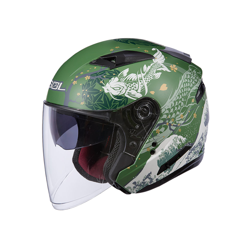 【日本未発売】SOL SO-7E 浮世絵 ジェットヘルメット Lサイズ SOL Helmets SO-7E 浮世繪開放式安全帽｜SOL安全帽官網