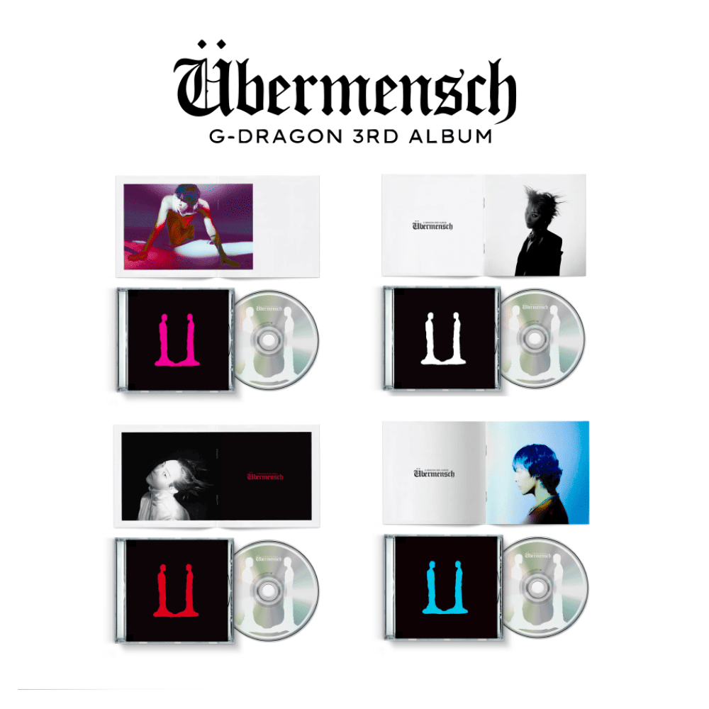 G-DRAGON - 3RD FULL ALBUM [ÜBERMENSCH] (JEWEL CASE INTERNATIONAL