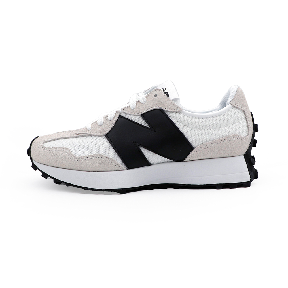 【新品未開封品】Eve culture 12T 白 M New Balance 327 黑白麂皮休閒運動鞋男女款B6765【新竹皇家MS327CWB】