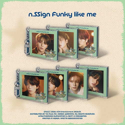 N.SSIGN - [FUNKY LIKE ME] (MINI JEWEL版) | 熱銷推薦| 微樂客