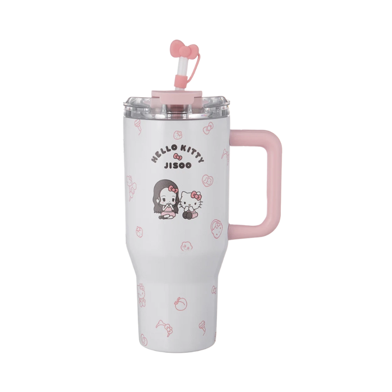 HELLO KITTY ×JISOO タンブラー MERCHANDISE] JISOO X HELLO KITTY MD TUMBLER | Popular