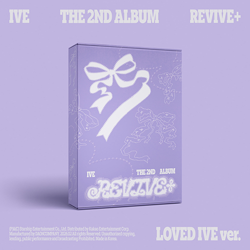 【♩】【新品未開封】IVE REVIVE+ 3種形態✖︎4 IVE - 正規二輯[REVIVE+] (LOVED IVE版) | 熱銷推薦| 微樂客