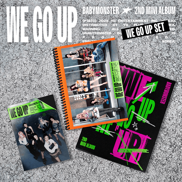 TARGET - LUCKY DRAW) BABYMONSTER - 迷你二輯[WE GO UP] (PHOTOBOOK版