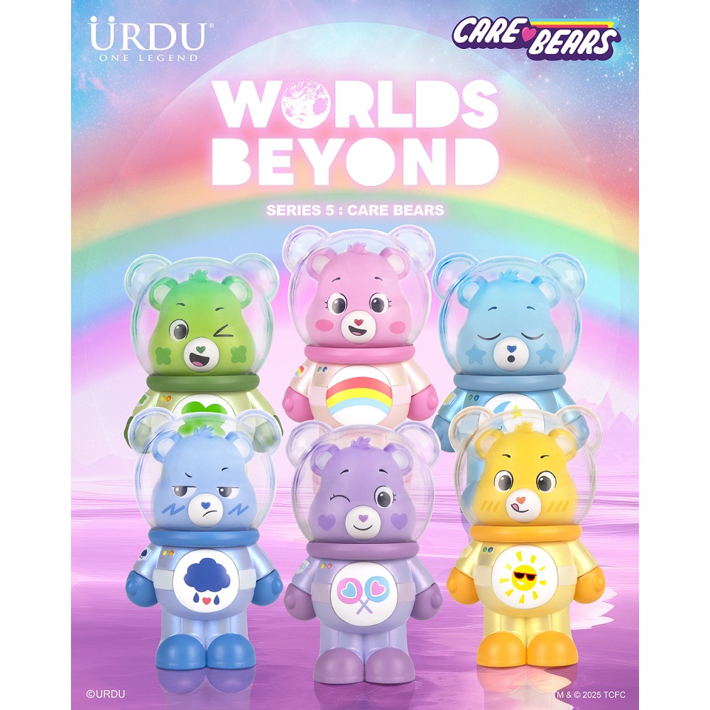URDU x CARE BEARS 彩虹熊超越世界系列S5 盲盒套組(6入)