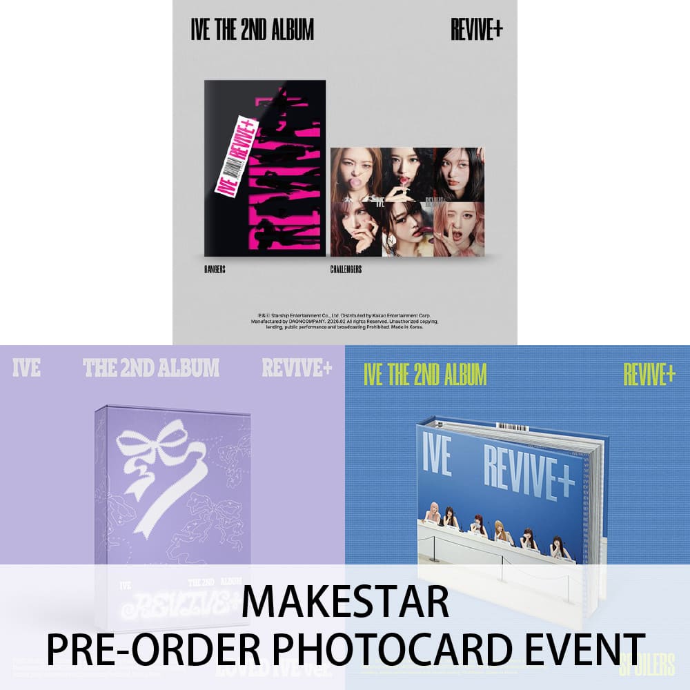 PRE-ORDER PHOTOCARD EVENT - MAKESTAR] IVE - THE 2ND ALBUM [REVIVE