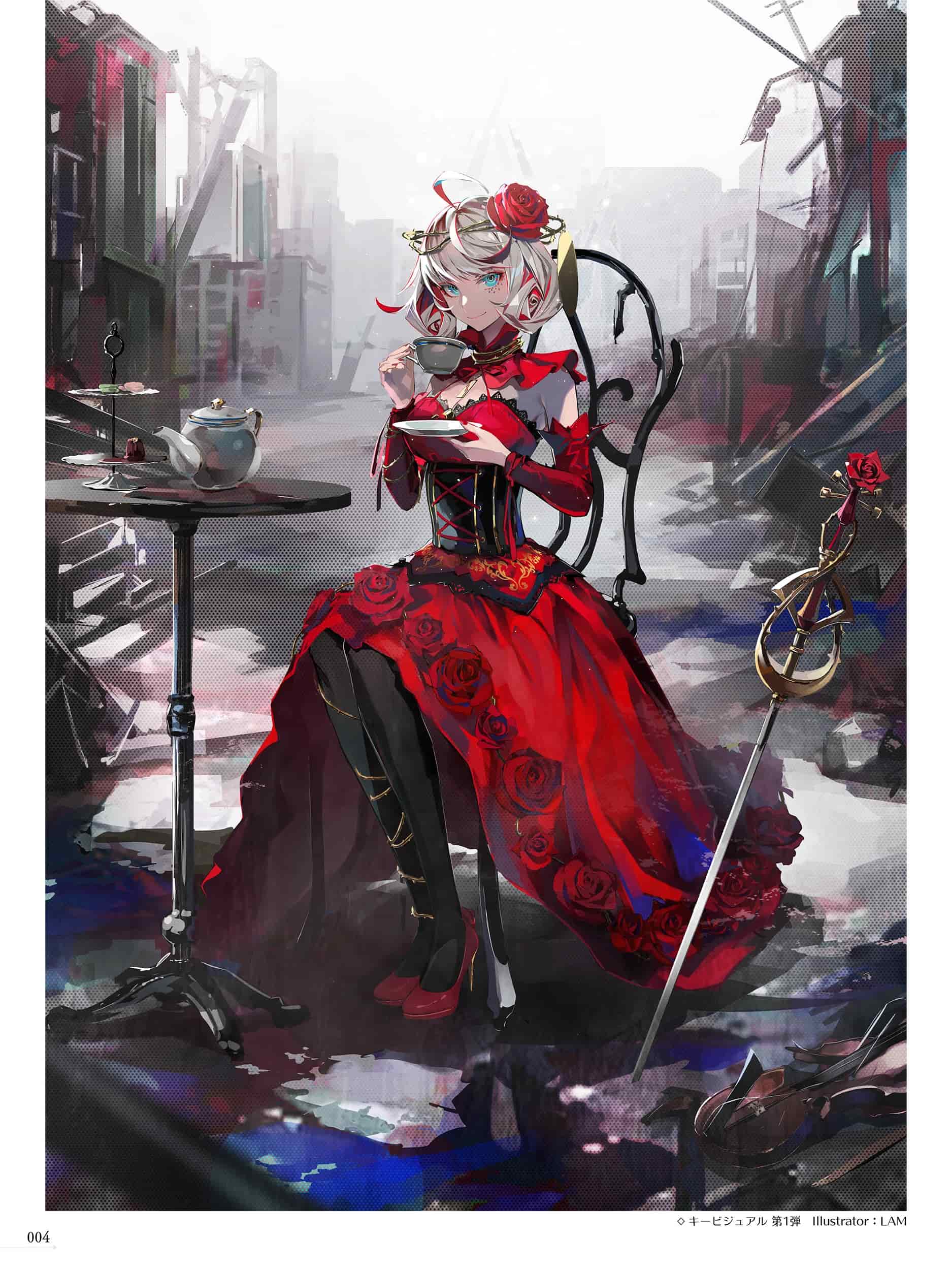 takt op. 運命は真紅き旋律の街を OFFICIAL ARTWORKS 畫集|人気