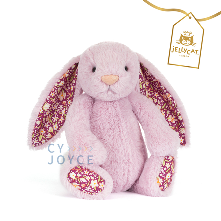 Thistlepop Blossom Luxe Bunny Original 奢華致臻安撫碎花兔薊花紫