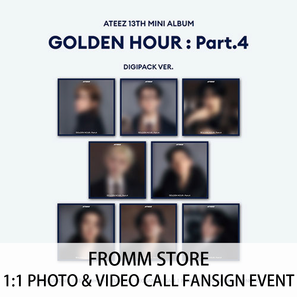 1:1 PHOTO & VIDEO CALL FANSIGN EVENT - FROMM] ATEEZ - 13TH MINI