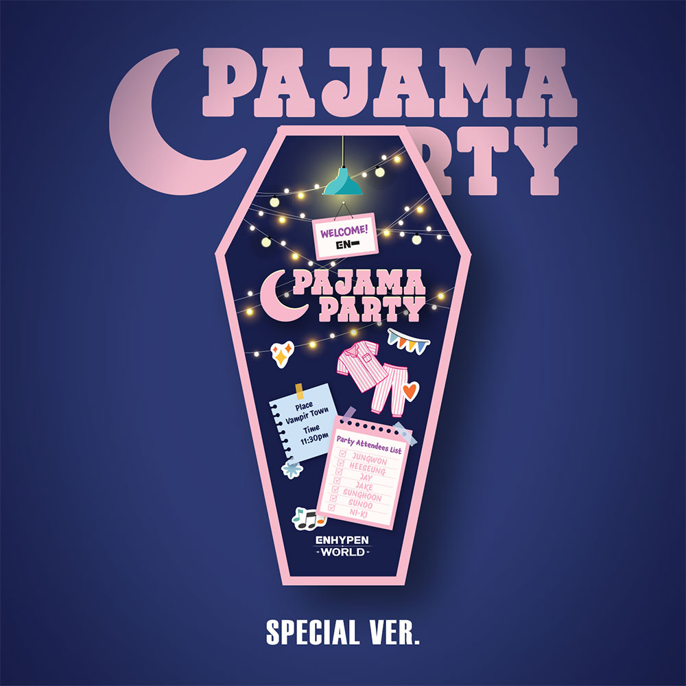 ENHYPEN - WORLD COUPON CARD COLLECTION (PAJAMA PARTY SPECIAL版