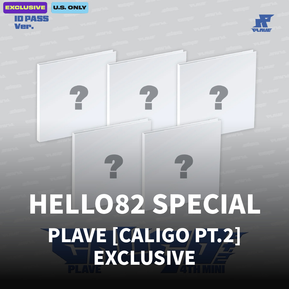 HELLO82 獨家] PLAVE - 迷你四輯[CALIGO Pt.2] (ID PASS版)] 美國進口