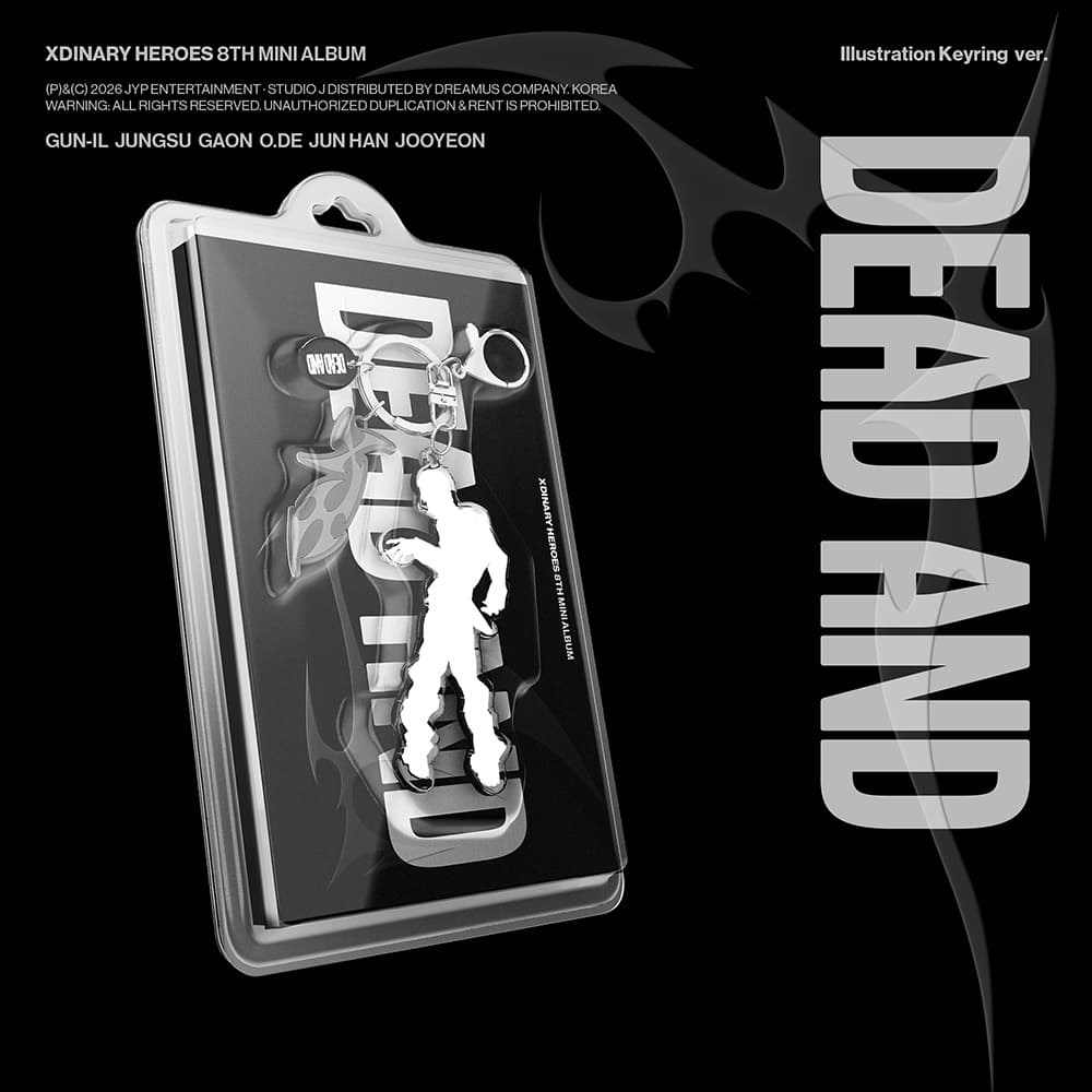 XDINARY HEROES - 8TH MINI ALBUM [DEAD AND] (ILLUSTRATION KEYRING