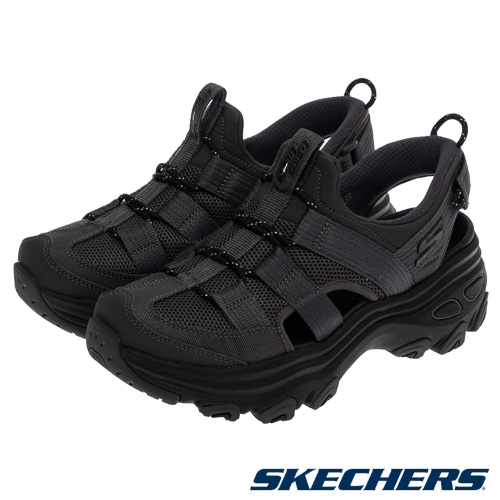 SKECHERS 女戶外越野系列瞬穿舒適科技D'LITE MAX (180397BKCC) | 熱銷
