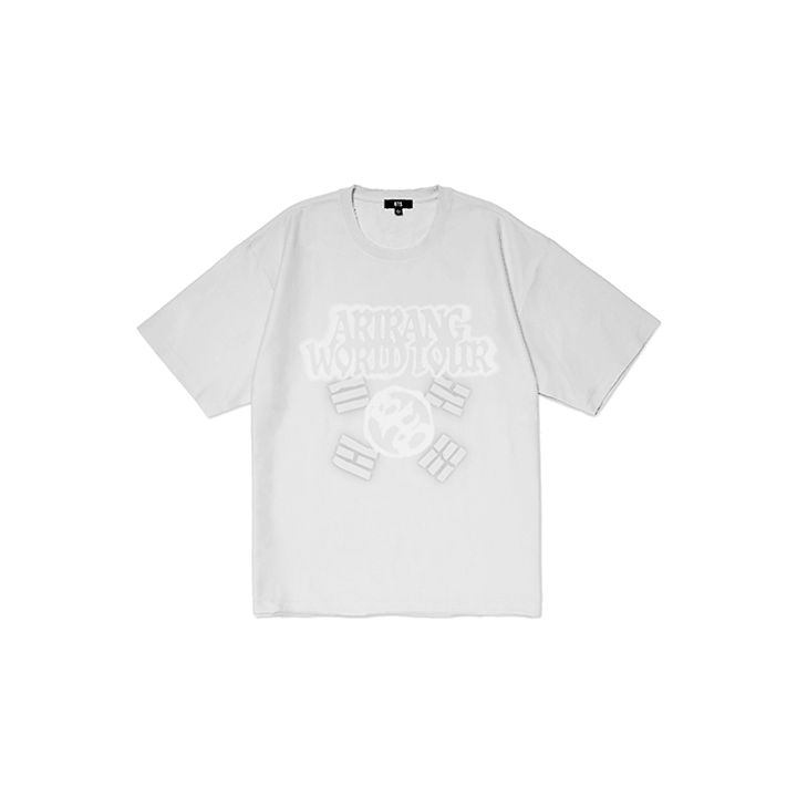 MERCHANDISE] BTS ARIRANG TOUR MD S/S TOUR T-SHIRT (GRAY) | Popular