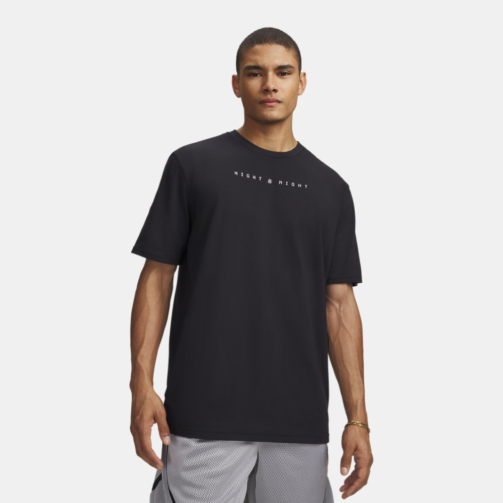 Curry night night ルームタグ UA 男Curry Night Night 短袖T-Shirt