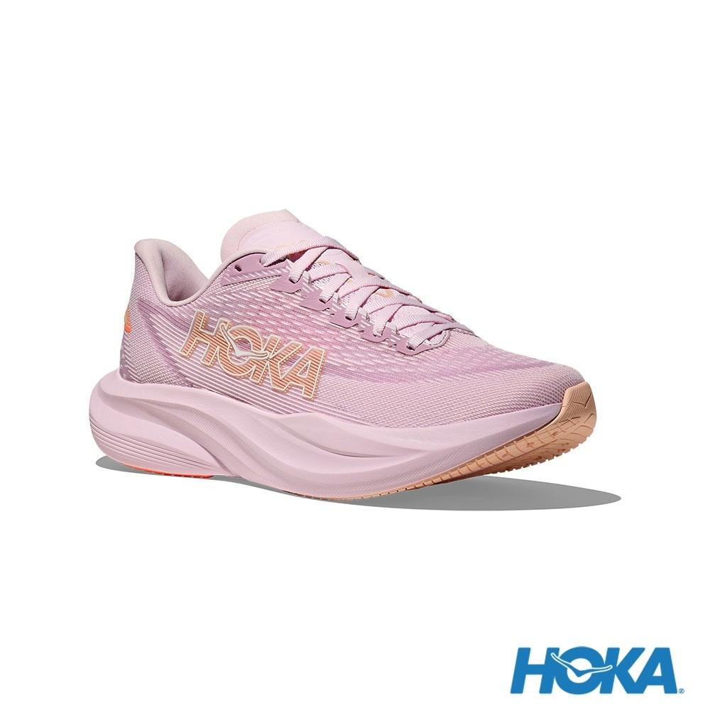 HOKA ONE ONE Mach 7 Wide 女路跑鞋淡紫/晨曦橘HO1171906LRMT | 熱銷