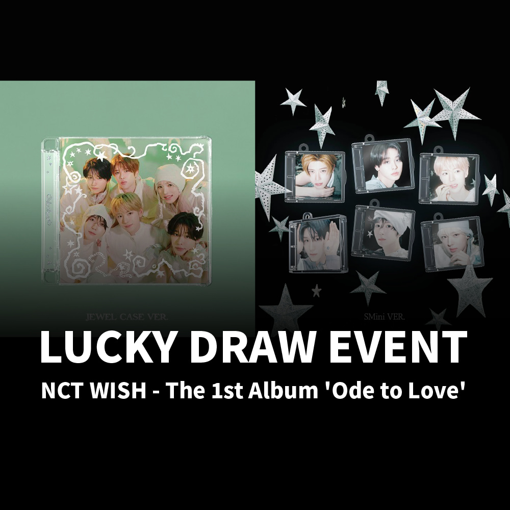 NCT WISH Ode to Love apple music ラキドロ LUCKY DRAW - APPLE MUSIC) NCT WISH - 正規一輯[ODE TO LOVE] (JEWEL