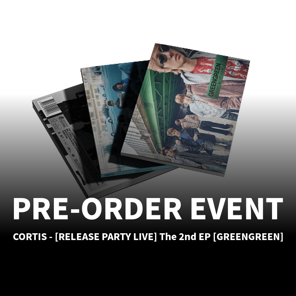 CORTIS GREENGREEN リリースパーティー グッズ RELEASE PARTY LIVE - WEVERSE SHOP) CORTIS - 迷你二輯[GREENGREEN