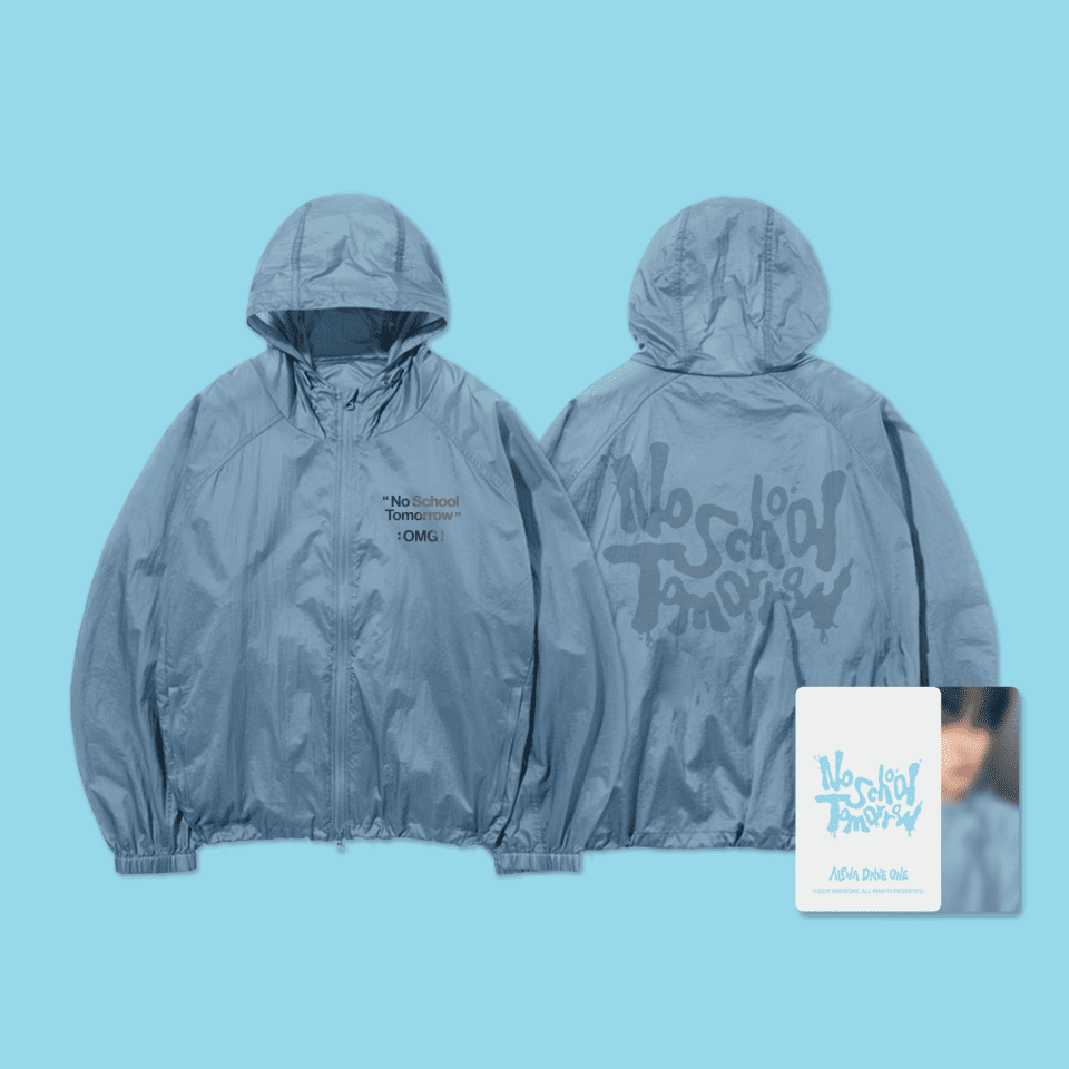 週邊] ALPHA DRIVE ONE NO SCHOOL TOMORROW OFFICIAL MD 防風外套組