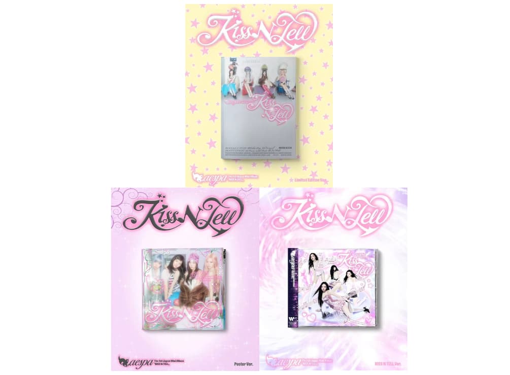 AESPA - THE 1ST JAPAN MINI ALBUM [KISS N TELL] (LIMITED EDITION