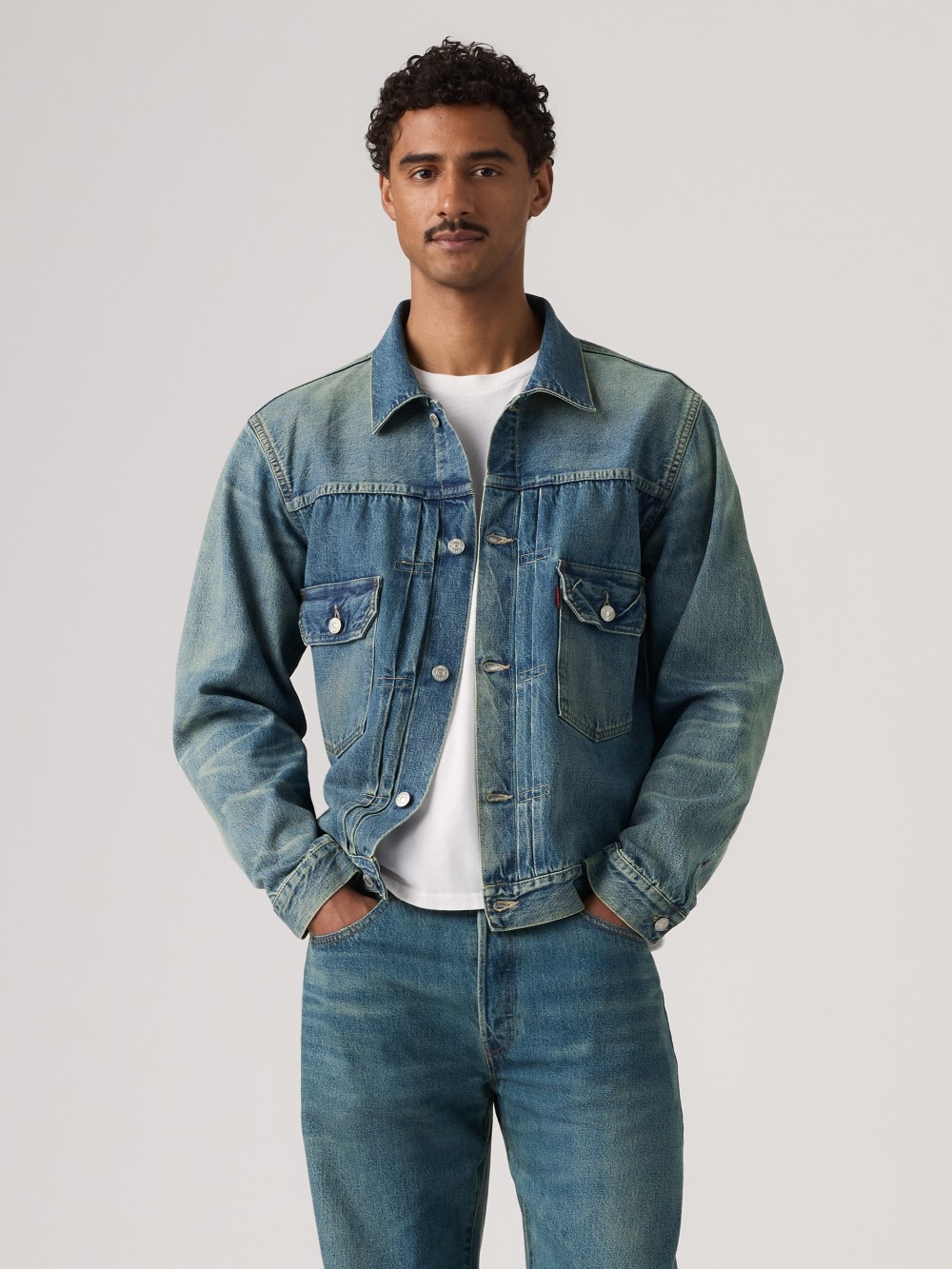 LEVI'S® VINTAGE CLOTHING 1953's TYPE II 牛仔外套/ LVC 人氣新品