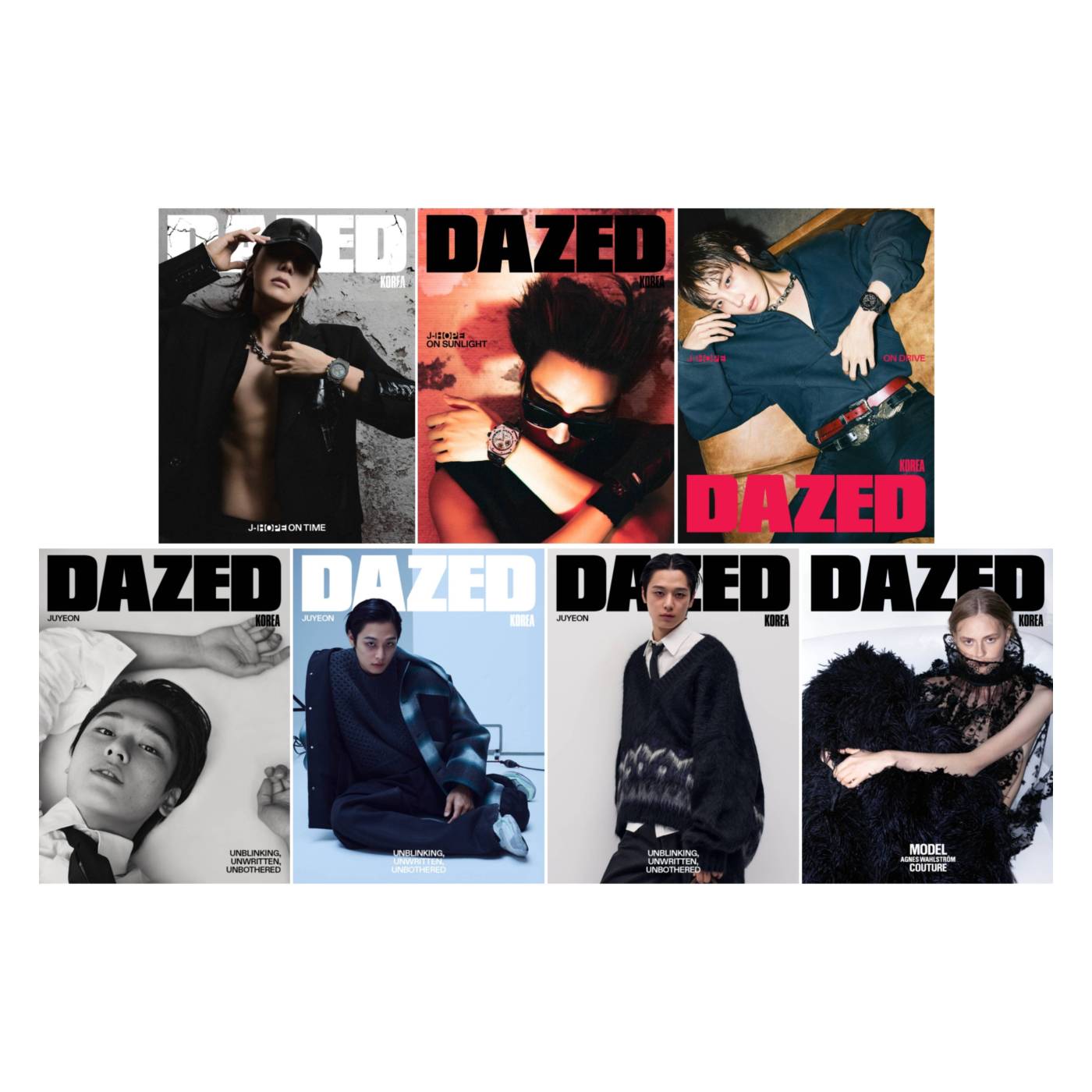 DAZED & CONFUSED (KOREA) 8月號2026 七款（封面人物：BTS-防彈少年團