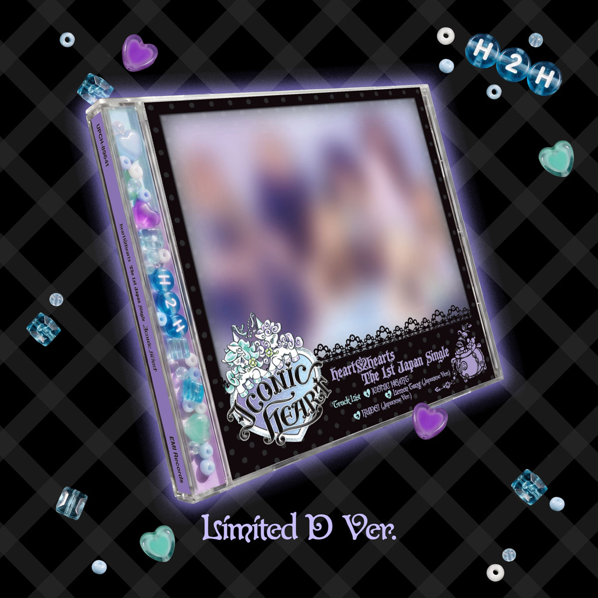 Hearts2Hearts iconic 通常盤　封入トレカ　8種コンプ×2 HEARTS2HEARTS -《ICONIC HEART》JP1st SINGLE [Limited Edition