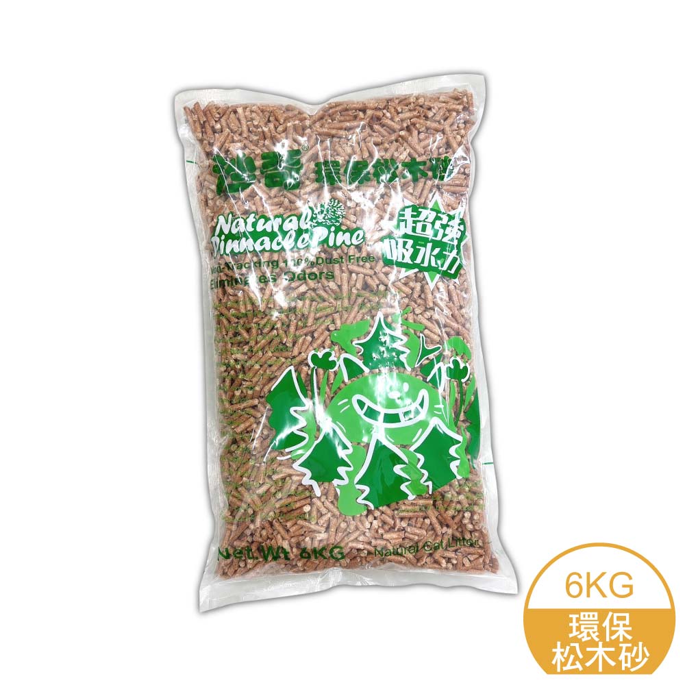 加拿大進口沙奇NPP 天然環保松木砂6KG 【純天然不含甲醛認證貓砂】(G002E02-06) | 熱銷推薦| 力奇寵物-網購寵物用品NO.1