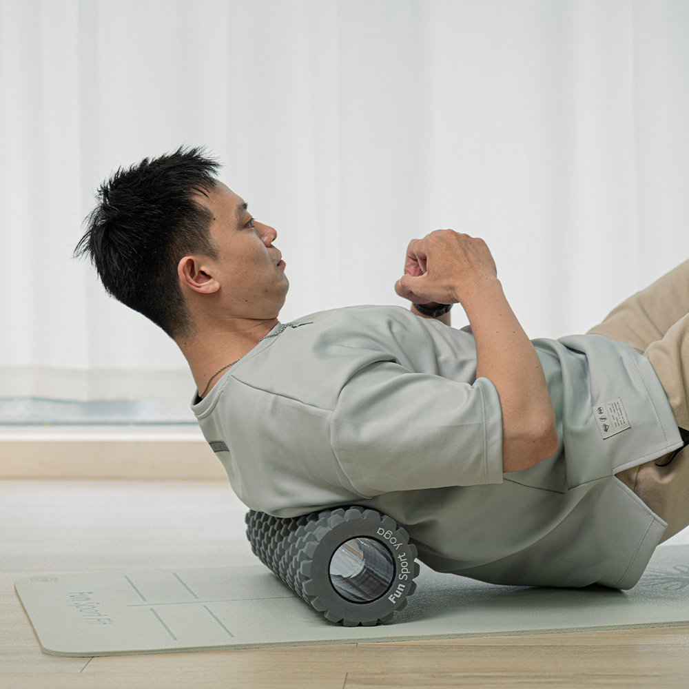 突點深層按摩滾筒｜台灣製｜高硬度｜防肌肉筋膜痛症候群