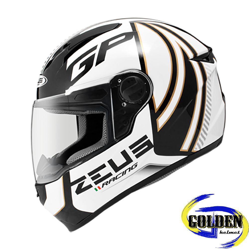 ZEUS 811 AL2 黑白全罩安全帽CP值爆高熱銷款| 熱銷推薦| GD佳德騎士俱樂部