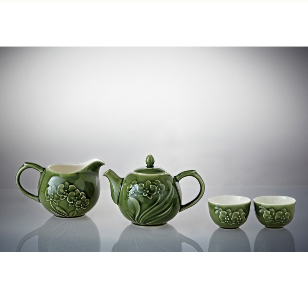 蝴蝶蘭花茶具組-乾唐軒ACERA官方商城