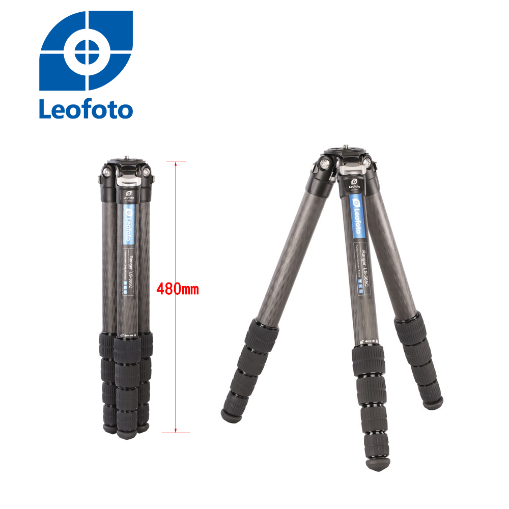 Leofoto 徠圖4號5節腳管碳纖維無中軸三腳架LS-365C