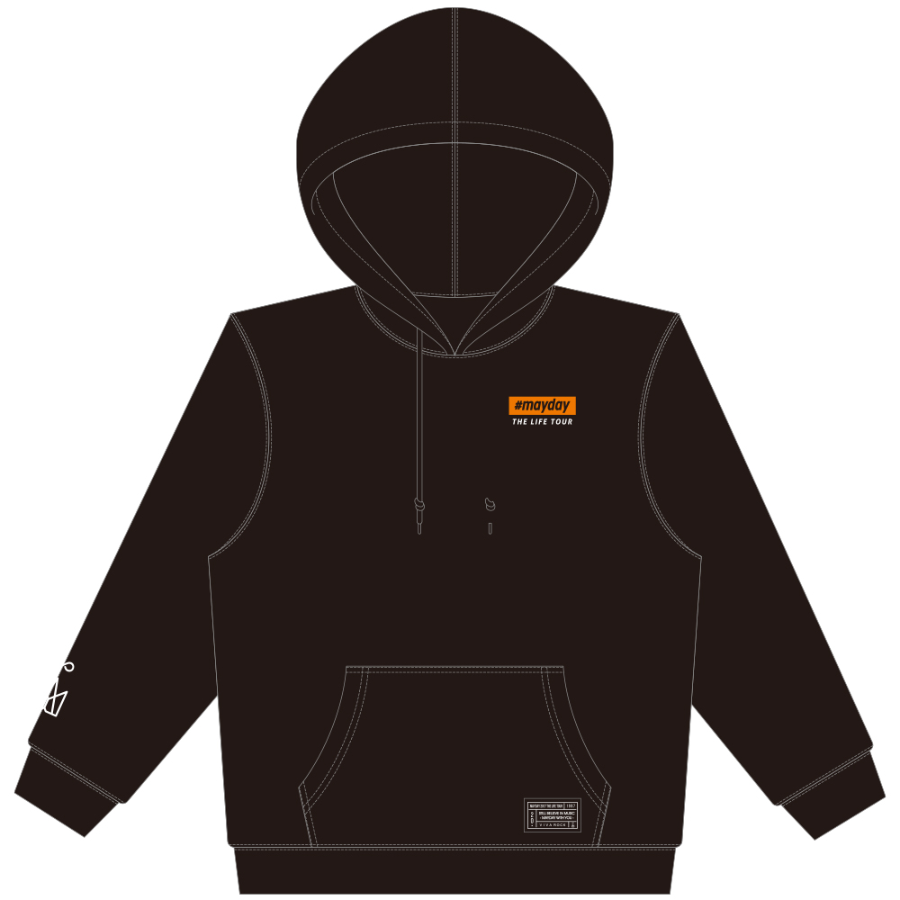 五月天LIFE] #最好的一天黑帽T | 熱銷推薦| 相信音樂線上購物