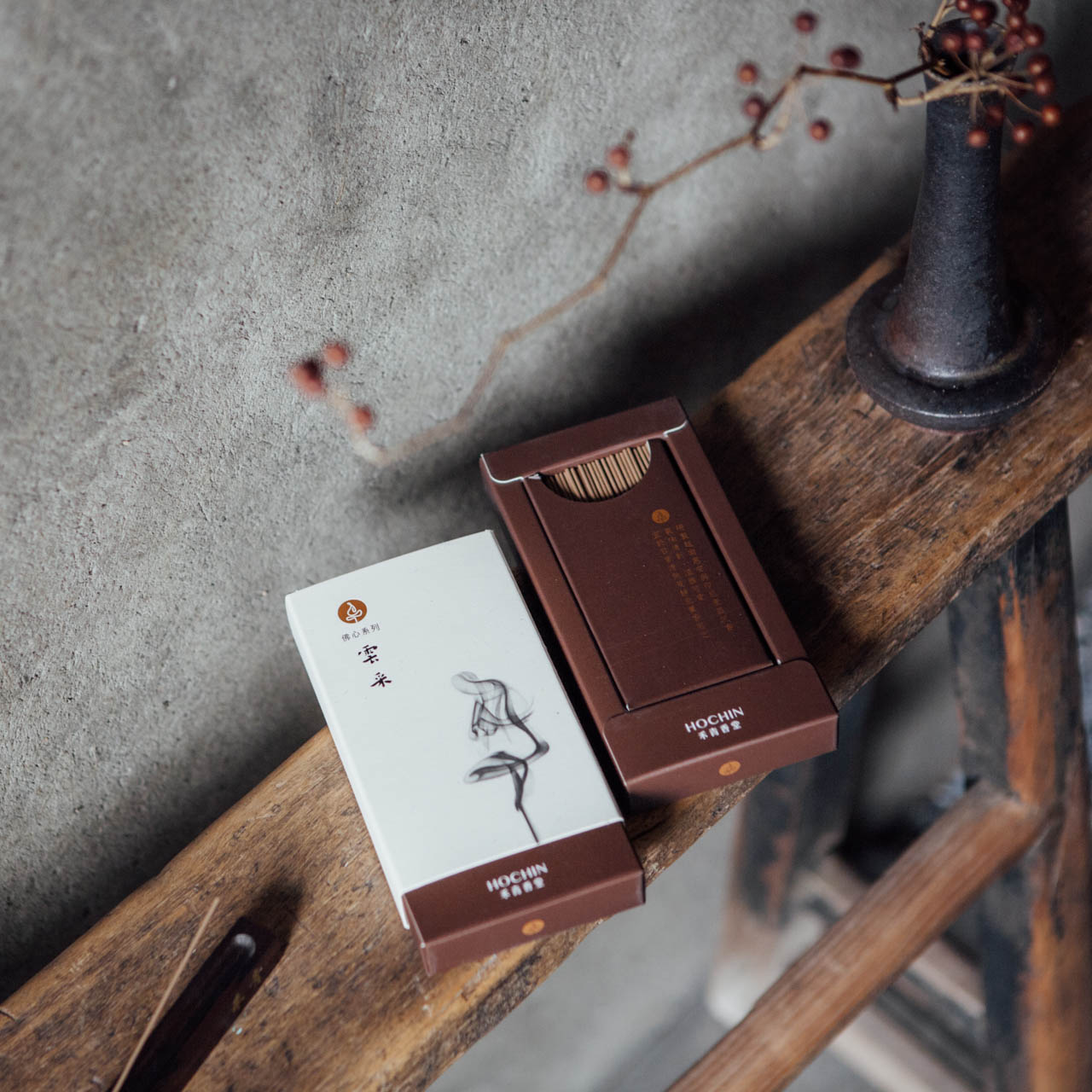 雲采(3.5吋沉香線香) - 25克(佛心系列)