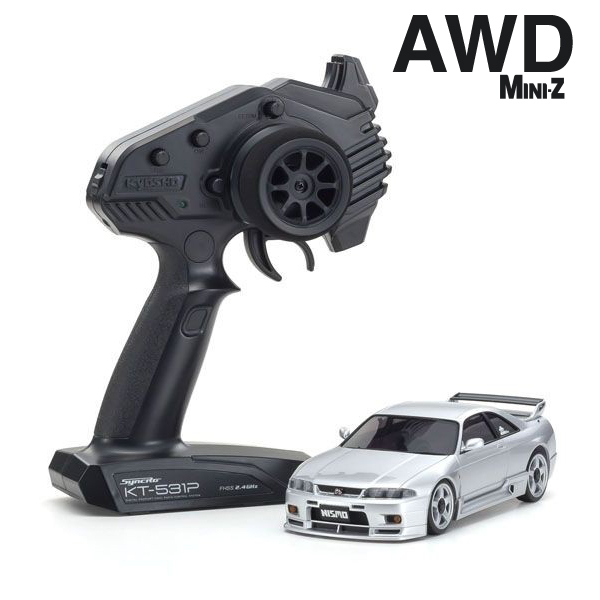 【新品未開封】MINI-Z GT-R シルバ SJHOBBY｜32616S MINI-Z AWD NISSAN SKYLINE GT-R NISMO(R33