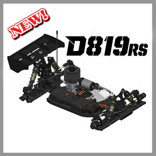 新品預購】 HB RACING D819RS 1/8 COMPETITION NITRO BUGGY HB204580