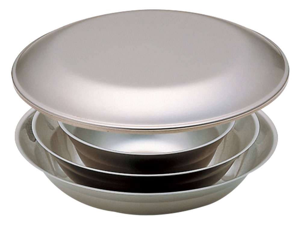 SP不鏽鋼餐盤組-1人四件組(TW-021K) | 熱銷推薦| 雪諾必克*Snow Peak