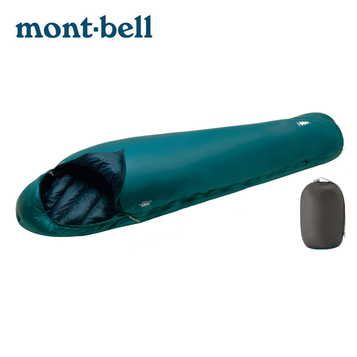 日本【MONT-BELL 】SEAMLESS HUGGER 800 #3 無隔間羽絨睡袋800FP BASM