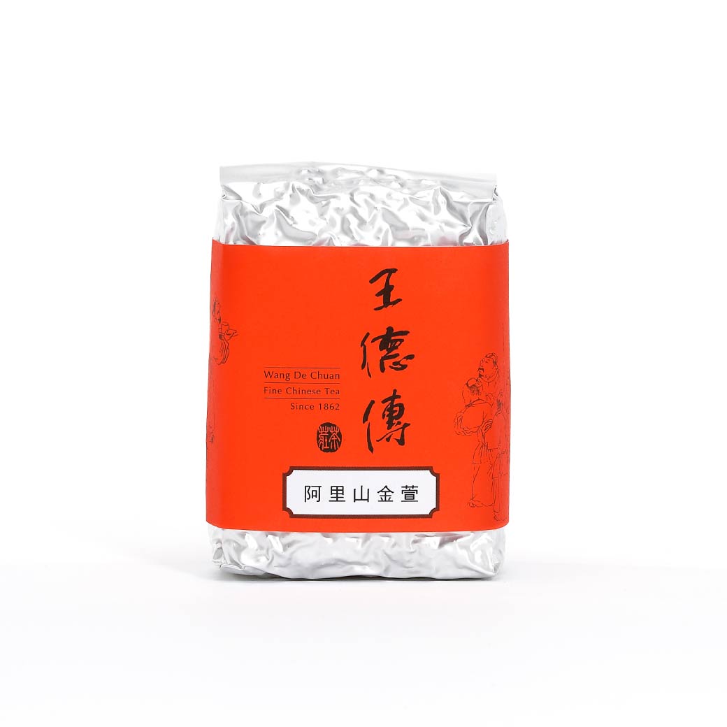 台湾茶 阿里山金萱烏龍茶　150gx6 王德傳茶莊- 阿里山金萱烏龍