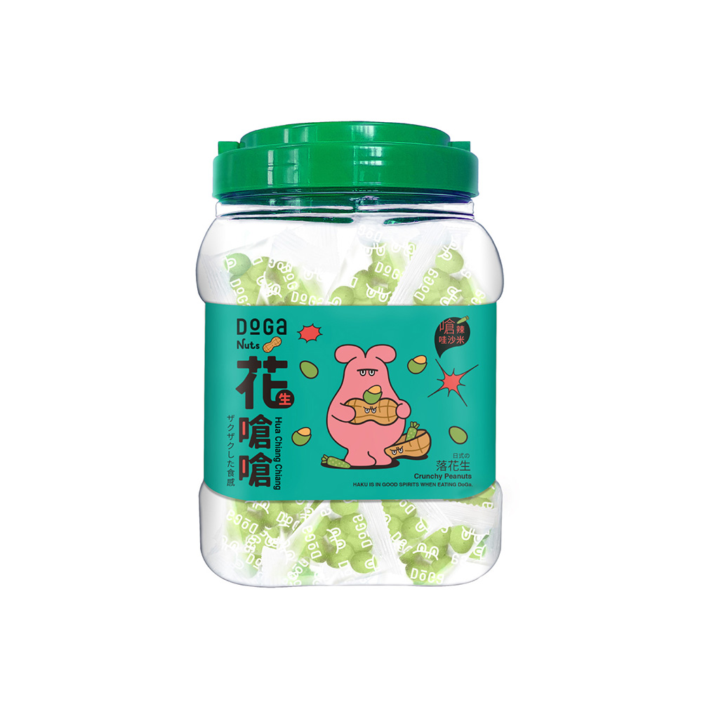 花嗆嗆(ザクザクわさびピーナツ) (ラクト・ベジタリアンの方もお