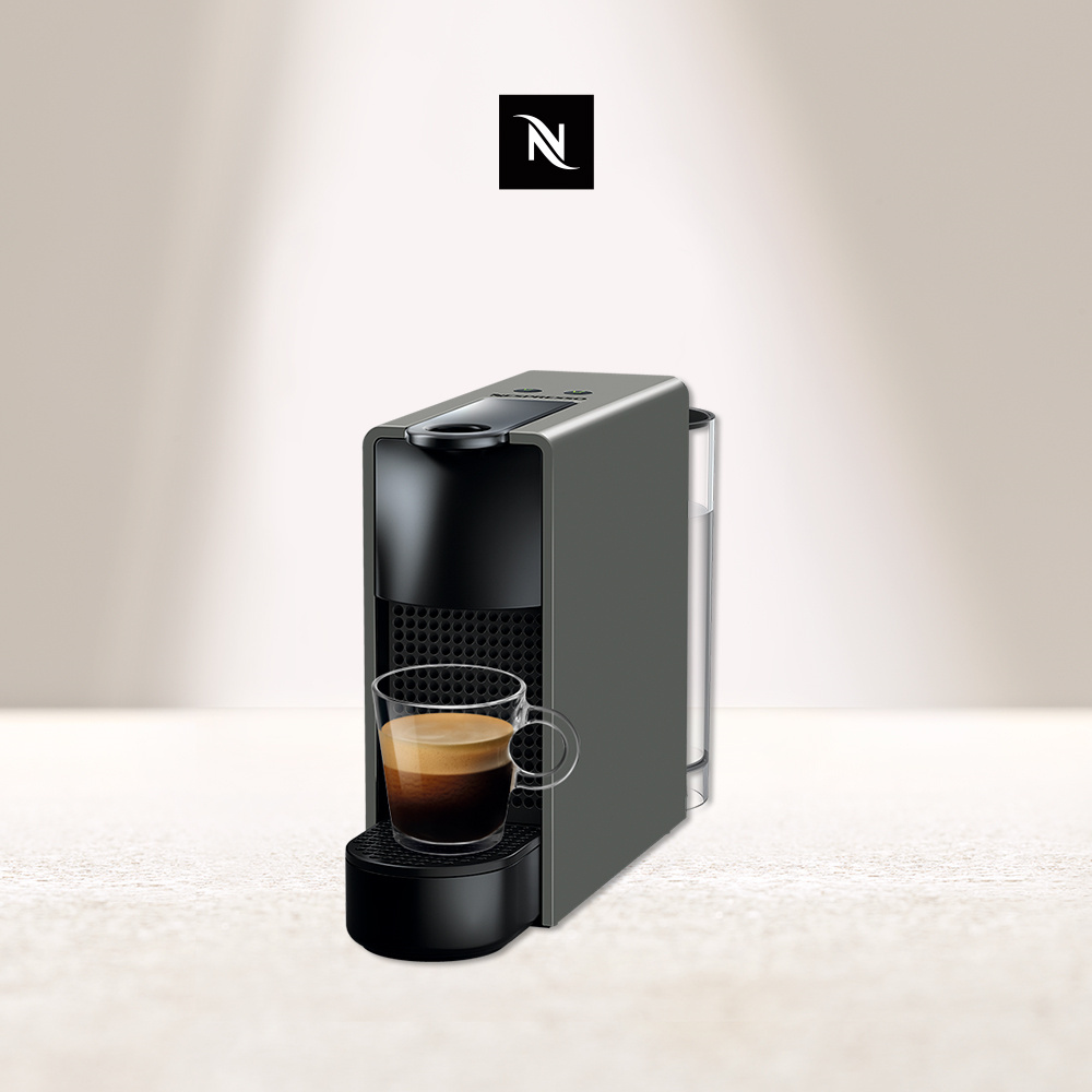 Nespresso】 膠囊咖啡機Essenza Mini 優雅灰