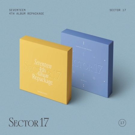 【匿名配送】SEVENTEEN Sector17 台湾　ヨントン　コンプセット SEVENTEEN - SECTOR 17 (VOL.4 REPACKAGE) 正規四輯改版CD (韓國進口版