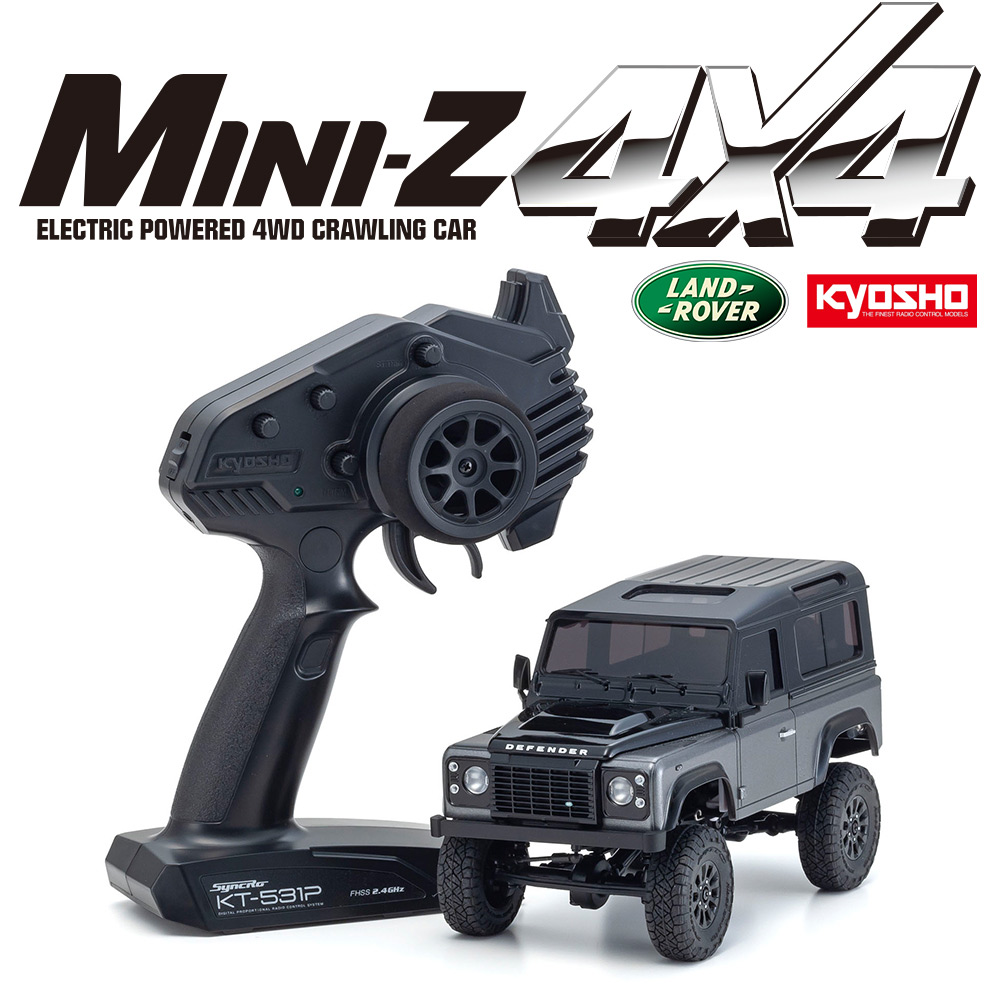 ホビー・楽器・アート KYOSHO MINI-Z DEFENDER 90 32526GM ラジオコントロール 電動 クローリングカー ミニッツ4×4シリーズ