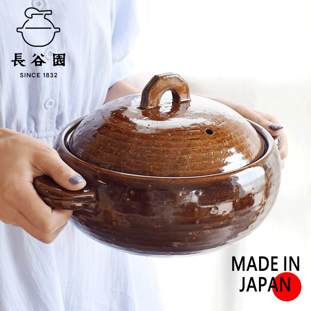 日本長谷園伊賀燒】多用途女子陶鍋