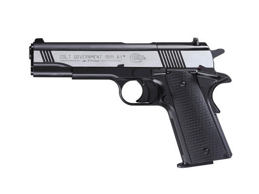 German UMAREX Colt Government 1911 A1 4.5mm/.177 Revolver CO2 Horn